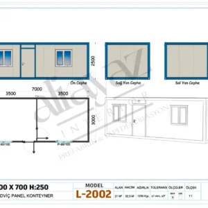 Standart Konteyner L-2002 - Görsel 3