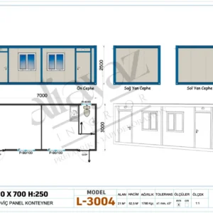 Standart Konteyner L-3004 - Görsel 3