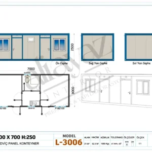 Standart Konteyner L-3006 - Görsel 3