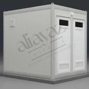 WC-Duş Panel Kabin 210x250