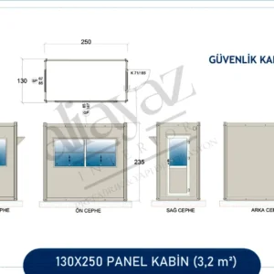 Panel Kabin 130x250 - Görsel 3