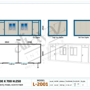 Standart Konteyner L-2001 - Görsel 3